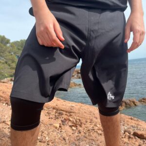 Short de bain halal noir