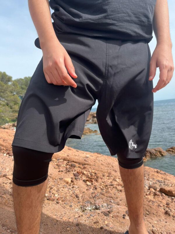 Short de bain halal noir